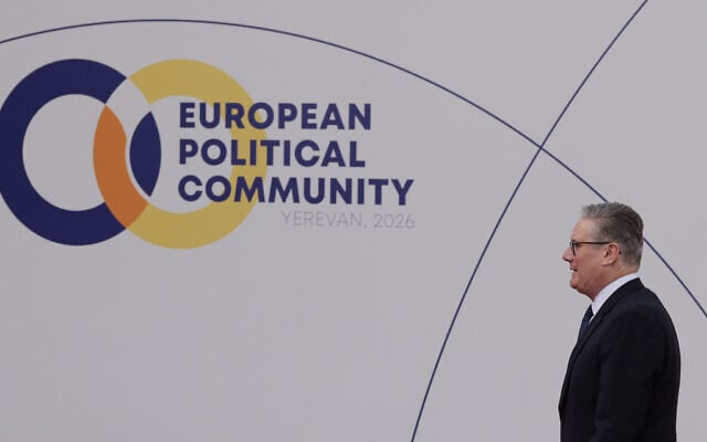 Britain's Prime Minister Keir Starmer arrives for a meeting of the European Political Community in Yerevan, Armenia, May 4, 2026. (AP Photo/Anthony Pizzoferrato) Britain's Prime Minister Keir Starmer arrives for a meeting of the European Political Community in Yerevan, Armenia, May 4, 2026. (AP Photo/Anthony Pizzoferrato)