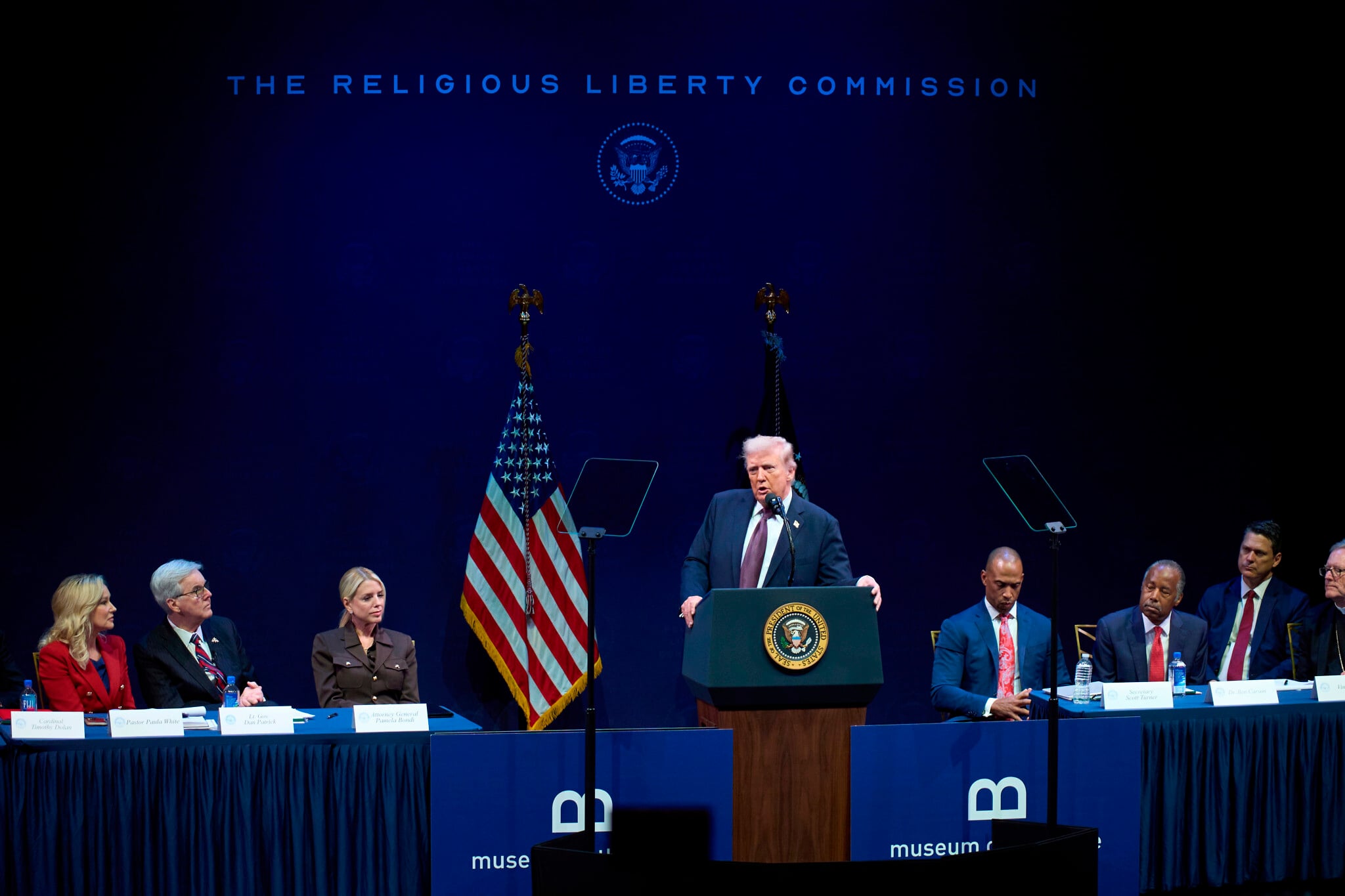 Trump’s religious liberty commission hopes to do away with separation of church and state