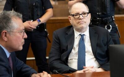 Harvey Weinstein appears in Manhattan criminal court, May 15, 2026, in New York. (Steven Hirsch  /New York Post via AP, Pool)
