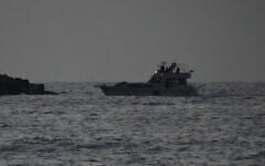 Israeli naval forces sail a confiscated Gaza-bound flotilla boat into Israel's Ashdod port after intercepting the vessel on the Mediterranean Sea, Tuesday, May 19, 2026. (AP Photo/Ariel Schalit)