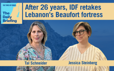 Political correspondent Tal Schneider joins host Jessica Steinberg for Daily Briefing podcast (ToI)