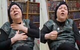 Leah Kook, wife of a prominent Tiberias rabbi, issues a call to boycott a local mall over immodest ads, May 2026. (Screenshots/Instagram, used in accordance with Clause 27a of the Copyright Law)