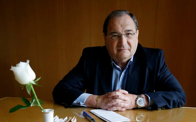 Portrait of Abraham Foxman, then national director of the 
Anti-Defamation League, May 7, 2009. (Miriam Alster/ Flash90/ File)