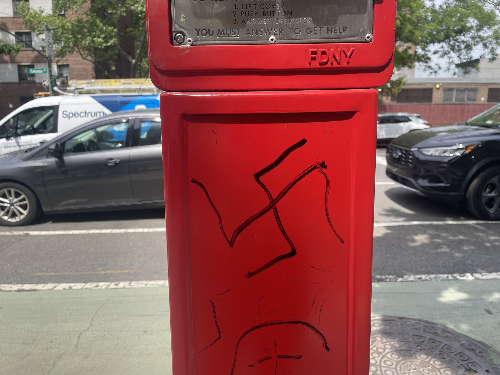 On synagogues, playgrounds: In NY, swastika graffiti is increasingly common and...