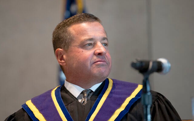 Pennsylvania Supreme Court Justice David N. Wecht attending a ceremony at the National Constitution Center in Philadelphia on January 5, 2016. (Matt Rourke/AP) Pennsylvania Supreme Court Justice David N. Wecht attending a ceremony at the National Constitution Center in Philadelphia on January 5, 2016. (Matt Rourke/AP)