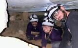 OneDay volunteers from the Hefer Valley in central Israel during training to become emergency rescue workers. (Courtesy, OneDay)