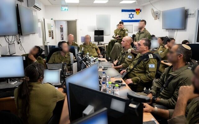 IDF Chief of Staff Lt. Gen. Eyal Zamir visits the 401st Armored Brigade headquarters, May 24, 2026. (Israel Defense Forces)