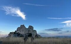 Troops of the Golani Brigade's Reconnaissance Unit operate at the Beaufort Castle in southern Lebanon, in a handout photo published on May 31, 2026. (Israel Defense Forces)