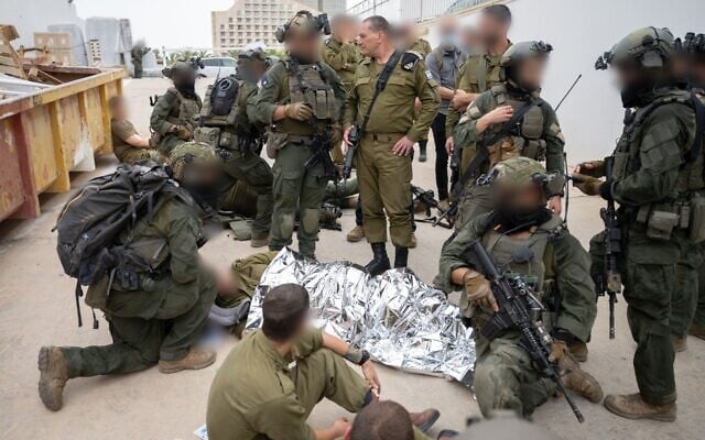 IDF Chief of Staff Lt. Gen. Eyal Zamir is seen with troops of the Israeli Air Force's Shaldag Unit during a drill on the Jordan border, May 15, 2026. (Israel Defense Forces) IDF Chief of Staff Lt. Gen. Eyal Zamir is seen with troops of the Israeli Air Force's Shaldag Unit during a drill on the Jordan border, May 15, 2026. (Israel Defense Forces)
