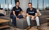 Alon Jackson (right) and Idan Gour, co-founders of Israeli agentic AI security startup Astrix Security. (Courtesy)
