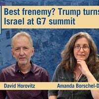 Editor David Horovitz joins host Amanda Borschel-Dan on today's Daily Briefing podcast. (ToI/AP)