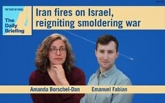 Military correspondent Emanuel Fabian joins host Amanda Borschel-Dan for today's Daily Briefing podcast.  (ToI/AP)