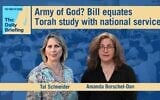 Political correspondent Tal Schneider joins host Amanda Borschel-Dan on today's Daily Briefing podcast. (ToI/AP)