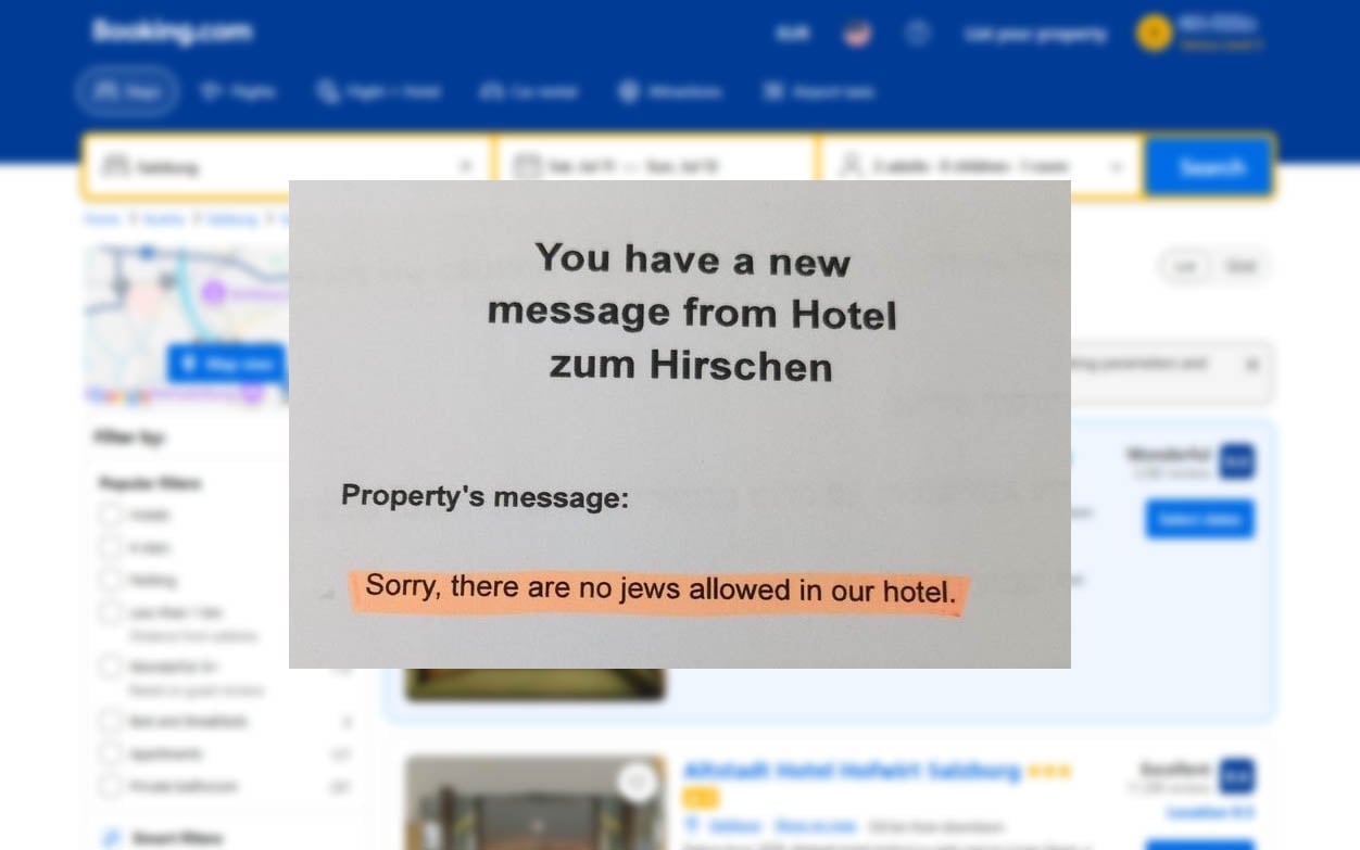 ‘Sorry, there are no Jews allowed’: Israelis denied booking at German hotel