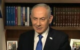 Screengrab of Prime Minister Benjamin Netanyahu in an interview with CNBC, June 3, 2026. (CNBC)