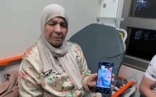 The grandmother of 7-month-old Sam Fahd Abou Haikal holds up a phone showing him, after he was killed by Israeli troops who fired on the car in which he and his parents were traveling in the West Bank on June 5, 2026. The IDF expressed 'deep sorrow' over the incident, saying troops in Hebron opened fire when they 'perceived a vehicle accelerating toward them'. It said an initial investigation had shown that 'those injured were uninvolved civilians'. (Social media, used in accordance with Clause 27a of the Copyright Law) The grandmother of 7-month-old Sam Fahd Abou Haikal holds up a phone showing him, after he was killed by Israeli troops who fired on the car in which he and his parents were traveling in the West Bank on June 5, 2026. The IDF expressed 'deep sorrow' over the incident, saying troops in Hebron opened fire when they 'perceived a vehicle accelerating toward them'. It said an initial investigation had shown that 'those injured were uninvolved civilians'. (Social media, used in accordance with Clause 27a of the Copyright Law)