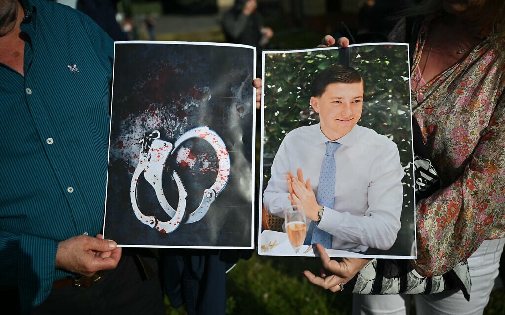 UK police face outrage over handcuffing dying student