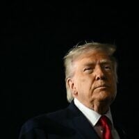 US President Donald Trump speaks to the press before boarding Air Force One prior to departure from John F. Kennedy International Airport, in New York, on June 9, 2026 (SAUL LOEB / AFP)