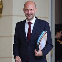 France's Foreign Affairs Minister Jean-Noel Barrot leaves after the weekly cabinet meeting at the Elysee Palace in Paris, France, on June 10, 2026. (Ludovic MARIN / AFP)
