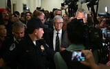 Microsoft co-founder Bill Gates departs after a closed-door interview with the House Oversight Committee on Capitol Hill in Washington, DC, on June 10, 2026. (Kent NISHIMURA / AFP)