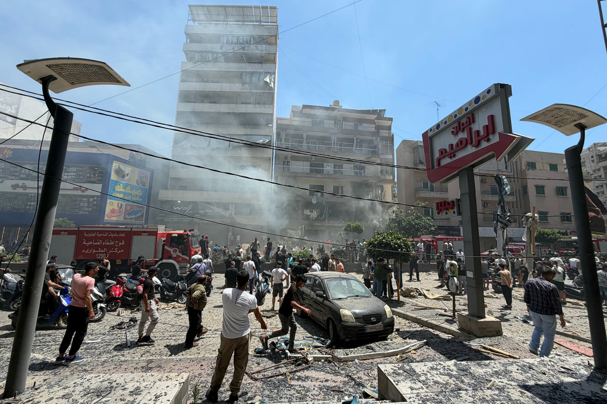 IDF strikes Hezbollah target in Beirut after 3 drones hit northern Israel