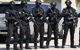 Illustrative: Members of Jordanian special forces guard at the airport upon the departure of a US delegation, in Amman, Jordan, October 13, 202. (AP Photo/Jacquelyn Martin, Pool)