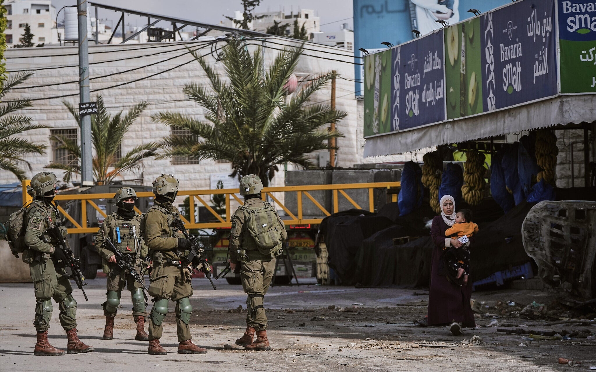 Settler and masked soldier allegedly break into Hebron mosque, disrupt call to...
