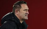 Ferencvaros' head coach Robbie Keane ahead of the Europa League opening phase soccer match between Nottingham Forest and Ferencvaros in Nottingham, England, January 29, 2026. (AP/Morgan Harlow)