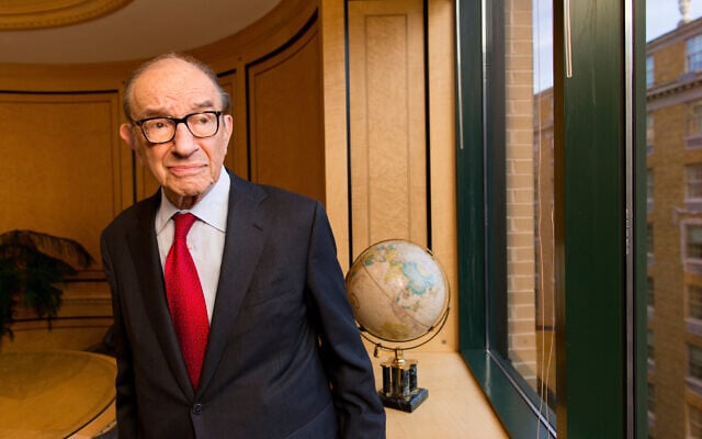 Economist Alan Greenspan, chairman of the Federal Reserve from 1987 to 2006, is seen in his office in Washington, October 18, 2013. (AP Photo/J. Scott Applewhite) Economist Alan Greenspan, chairman of the Federal Reserve from 1987 to 2006, is seen in his office in Washington, October 18, 2013. (AP Photo/J. Scott Applewhite)
