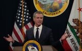 Governor Gavin Newsom speaks about his state budget proposal, May 14, 2026, in Sacramento, Calif. (AP Photo/Jeff Chiu)