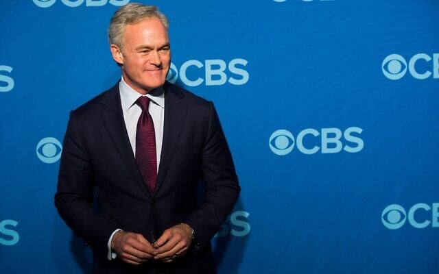 Scott Pelley, anchor of "CBS Evening News," at the CBS Upfront in New York, May 15, 2013. (Photo by Charles Sykes/Invision/AP, File)