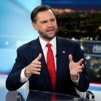 US Vice President JD Vance appears on 'Hannity' on June 15, 2026, in New York. (Charles Sykes/Invision/AP)