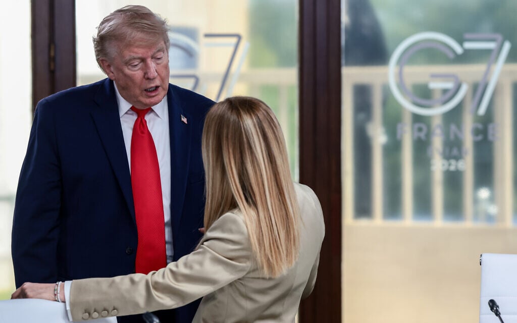 Meloni slams Trump’s claim she ‘begged’ for photo, as Italian FM cancels US trip