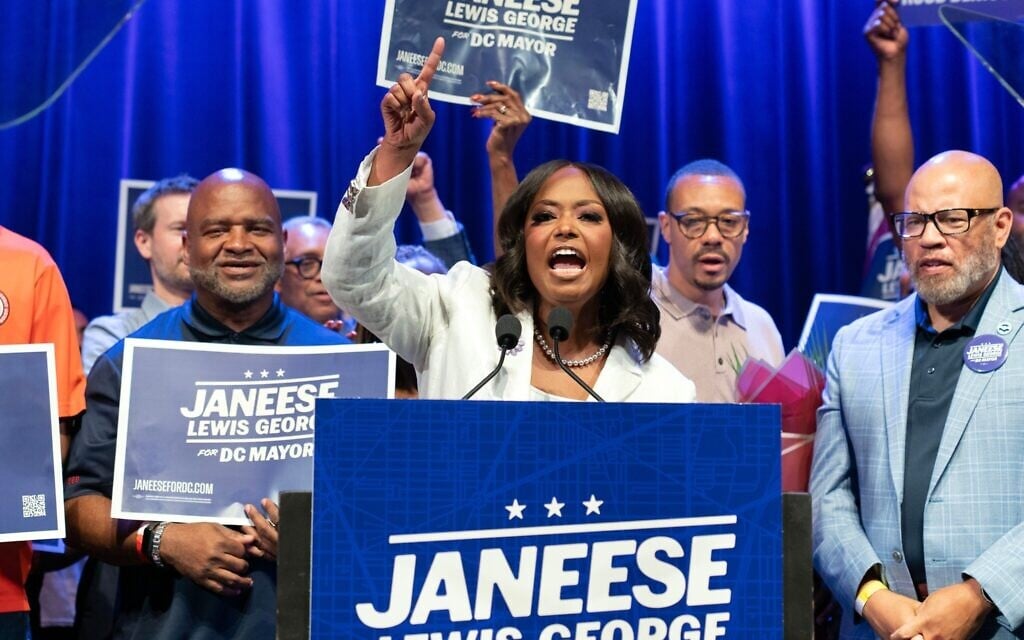 Democratic socialist who accuses Israel of genocide leads DC mayoral primary