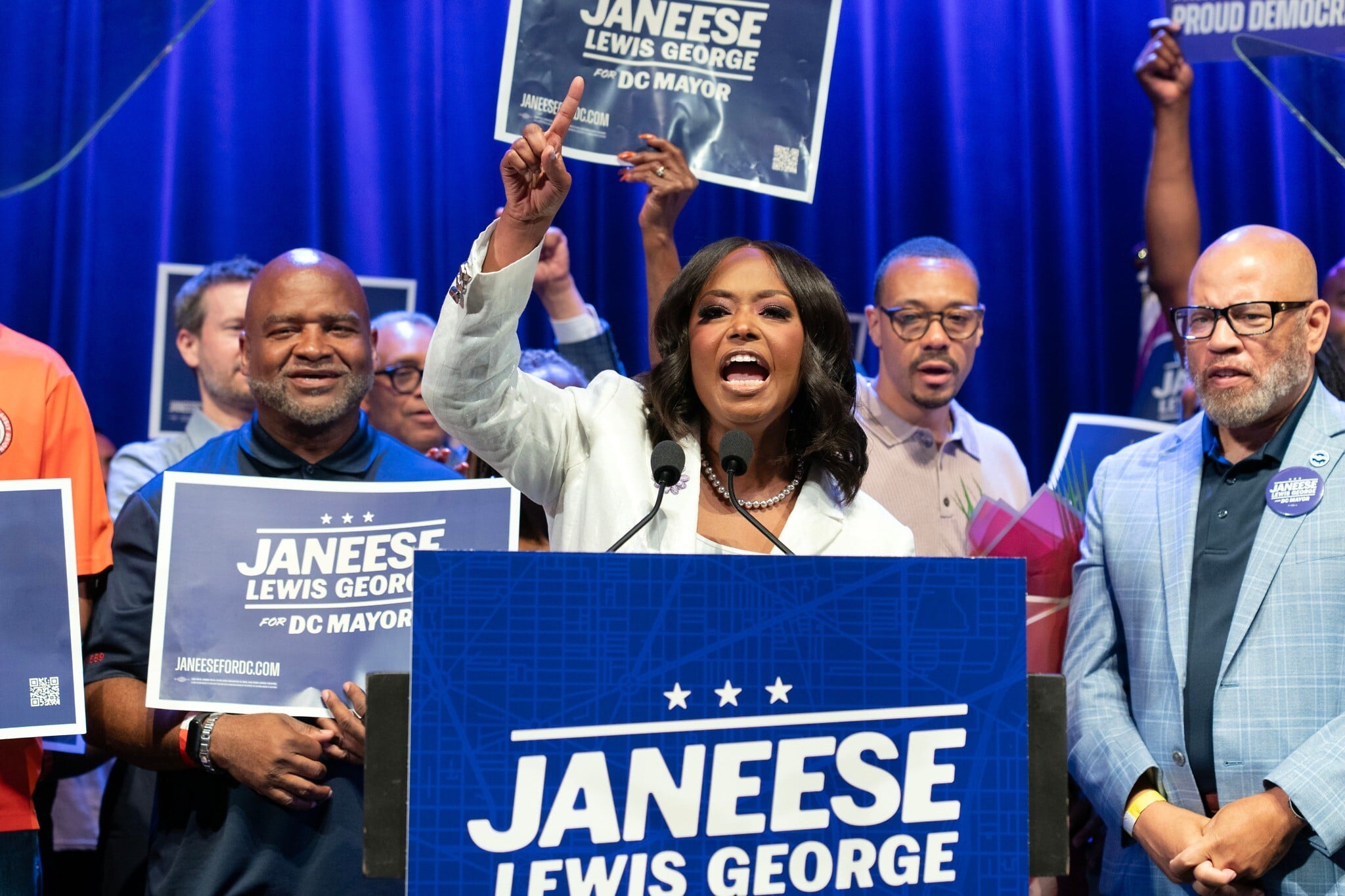 Democratic socialist who accuses Israel of genocide leads DC mayoral primary