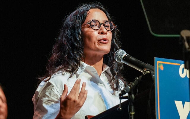 Democratic congressional candidate Claire Valdez speaks ahead of New York's primary election, June 18, 2026, in Brooklyn. (AP Photo/Ryan Murphy) Democratic congressional candidate Claire Valdez speaks ahead of New York's primary election, June 18, 2026, in Brooklyn. (AP Photo/Ryan Murphy)