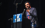 New York City Mayor Zohran Mamdani speaks during a Get Out The Vote rally ahead of New York's primary election, June 18, 2026, in the Brooklyn borough of New York. (AP/Ryan Murphy)