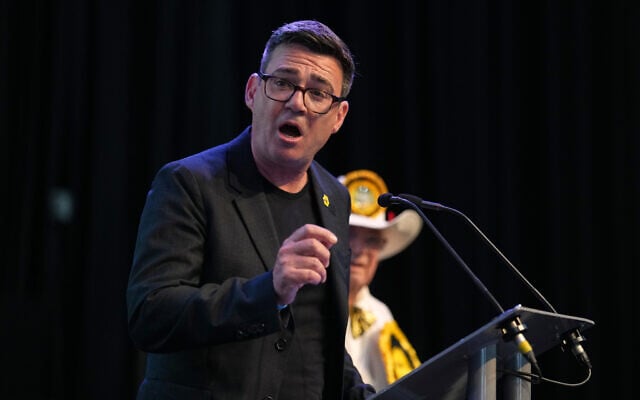 Labour party's Andy Burnham speaks after winning the Makerfield by-election, paving the way for a leadership challenge against UK Prime Minister Keir Starmer, in Wigan, England, June 19, 2026.(AP Photo/Jon Super) Labour party's Andy Burnham speaks after winning the Makerfield by-election, paving the way for a leadership challenge against UK Prime Minister Keir Starmer, in Wigan, England, June 19, 2026.(AP Photo/Jon Super)