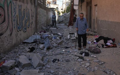 Residents inspect the rubble of the apartment of the Palestinian Safadi family in Gaza City, June 20, 2026, following an overnight Israeli airstrike. (AP Photo/Abdel Kareem Hana) Residents inspect the rubble of the apartment of the Palestinian Safadi family in Gaza City, June 20, 2026, following an overnight Israeli airstrike. (AP Photo/Abdel Kareem Hana)