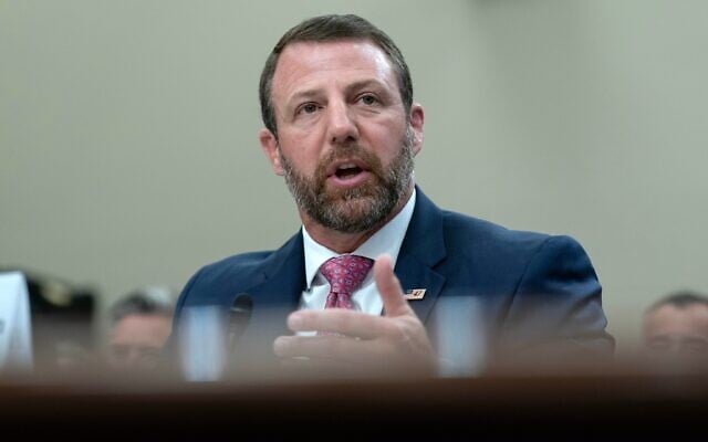 US Homeland Security Secretary Markwayne Mullin testifies before the House Committee on Appropriations subcommittee on Homeland Security hearing on Capitol Hill, Thursday, June 25, 2026, in Washington. (AP Photo/Jose Luis Magana) US Homeland Security Secretary Markwayne Mullin testifies before the House Committee on Appropriations subcommittee on Homeland Security hearing on Capitol Hill, Thursday, June 25, 2026, in Washington. (AP Photo/Jose Luis Magana)