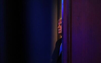 US President Donald Trump stands before speaking at the Faith & Freedom Coalition's policy conference at the Washington Hilton, June 26, 2026, in Washington. (AP Photo/Julia Demaree Nikhinson) US President Donald Trump stands before speaking at the Faith & Freedom Coalition's policy conference at the Washington Hilton, June 26, 2026, in Washington. (AP Photo/Julia Demaree Nikhinson)