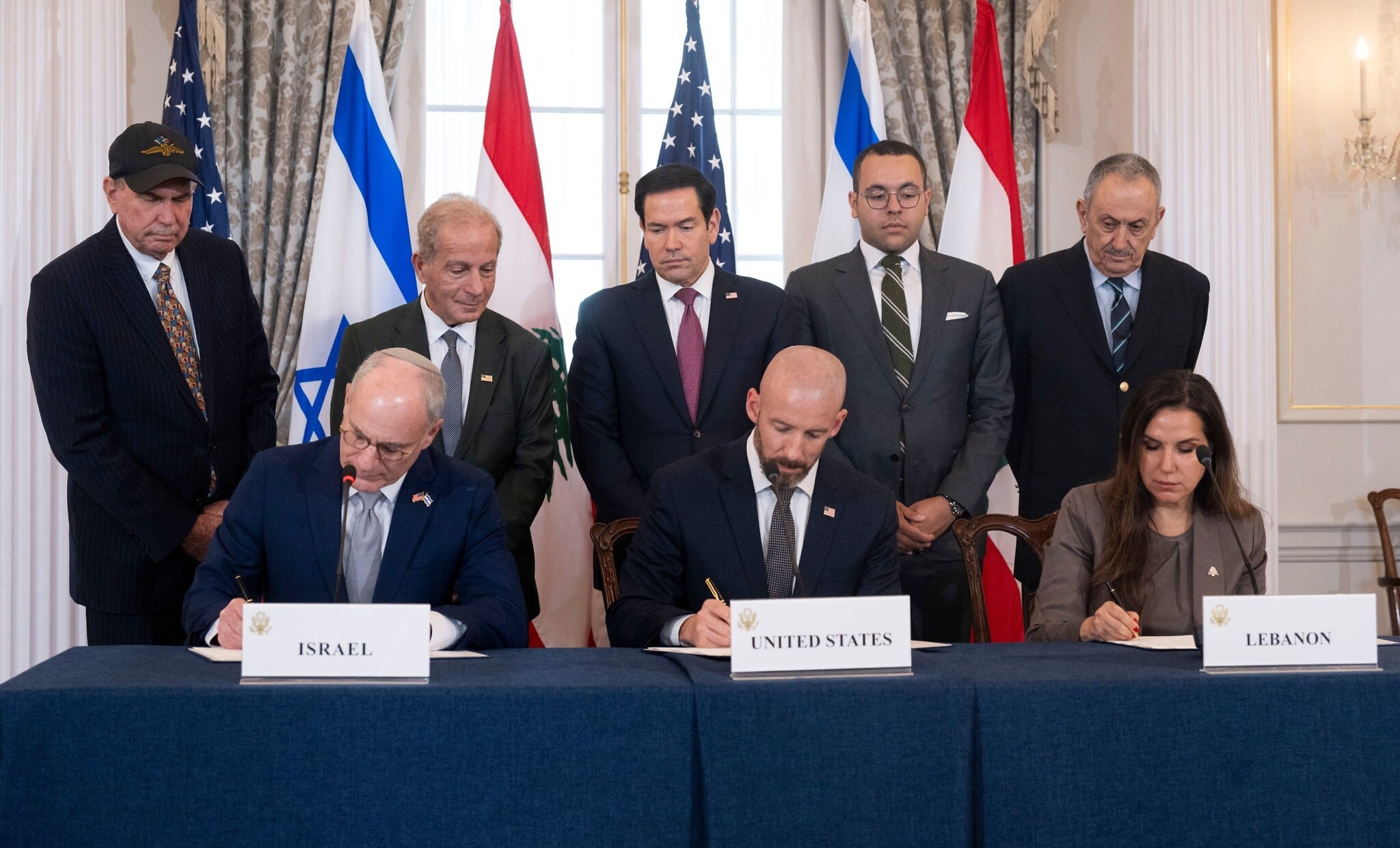 Israel and Lebanon ink framework deal for minor IDF withdrawal, after 4 days of...