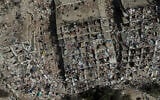 Damaged buildings are seen three days after earthquakes struck in La Guaira, Venezuela, June 27, 2026. (AP Photo/Matias Delacroix)