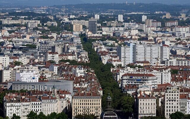 The city of Lyon, central France, is seen during a heat wave, June 27, 2026. (Laurent Cipriani/AP) The city of Lyon, central France, is seen during a heat wave, June 27, 2026. (Laurent Cipriani/AP)