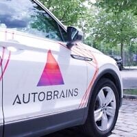 Israeli startup Autobrains' agentic  AI system for autonomous driving is tested on a vehicle in Munich, Germany. (Courtesy)