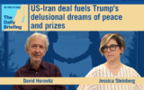 ToI founding editor David Horovitz joins host Jessica Steinberg on today's Daily Briefing podcast (Nathan Howard/Pool Photo via AP)