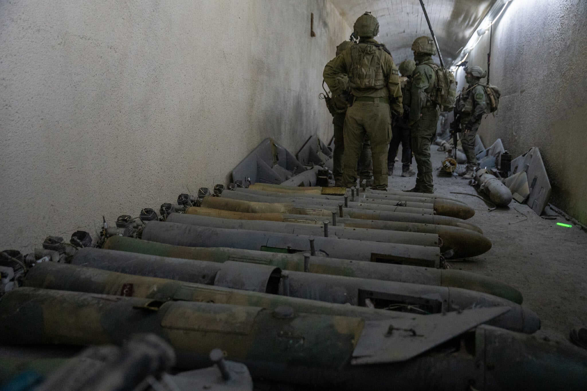 Unmanned aerial vehicle (UAV) parts in an underground Hezbollah drone facility in Majdal Zoun, southern Lebanon, on June 18, 2026. (Emanuel Fabian/Times of Israel) Unmanned aerial vehicle (UAV) parts in an underground Hezbollah drone facility in Majdal Zoun, southern Lebanon, on June 18, 2026. (Emanuel Fabian/Times of Israel)