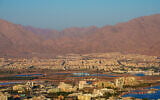 View of the southern city of Eilat, September 9, 2025. (Yaniv Nadav/FLASH90)