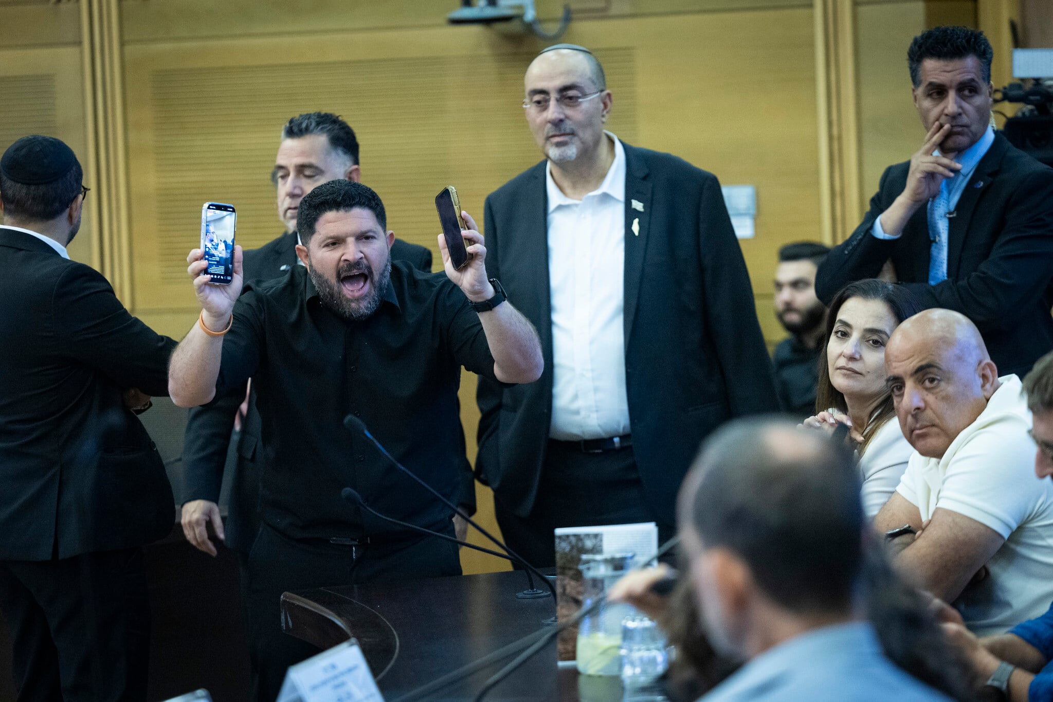 Coalition MKs disrupt Knesset event on violence against Palestinians, threaten attendees