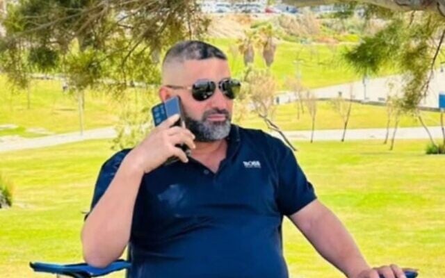 Defense Ministry civilian contractor Raad Abu al-Qi'an in an undated photo (X, used in accordance with Clause 27a of the Copyright Law) Defense Ministry civilian contractor Raad Abu al-Qi'an in an undated photo (X, used in accordance with Clause 27a of the Copyright Law)
